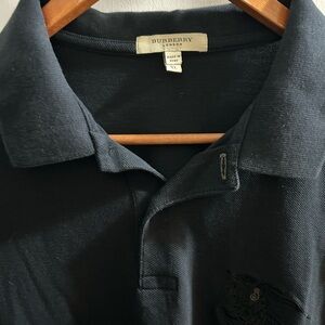 Burberry Men's Dark Polo Shirt